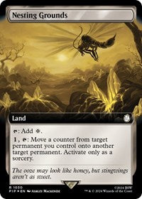 Nesting Grounds (Extended Art) (Surge Foil) (NM Foil) [Fallout]