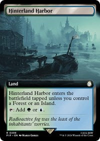 Hinterland Harbor (Extended Art) (NM Nonfoil) [Fallout]