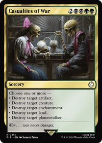 Casualties of War (NM Foil) [Fallout]