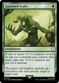 Hardened Scales (NM Foil) [Fallout]