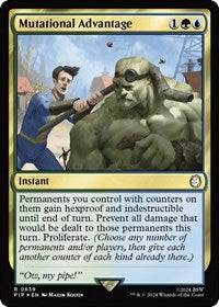 Mutational Advantage (Surge Foil) (NM Foil) [Fallout]