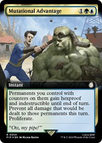 Mutational Advantage (Extended Art) (Surge Foil) (NM Foil) [Fallout]