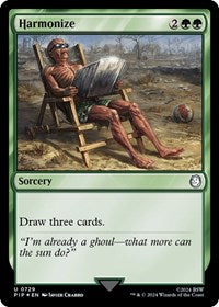Harmonize (Surge Foil) (NM Foil) [Fallout]