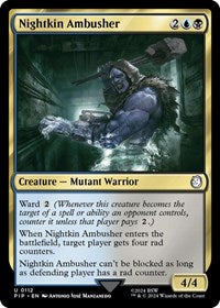 Nightkin Ambusher (NM Nonfoil) [Fallout]