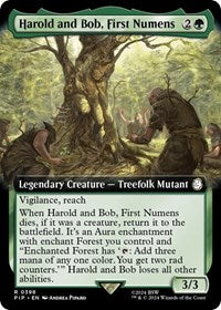 Harold and Bob, First Numens (Extended Art) (NM Foil) [Fallout]