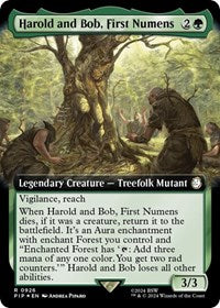 Harold and Bob, First Numens (Extended Art) (Surge Foil) (NM Foil) [Fallout]