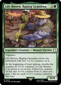 Lily Bowen, Raging Grandma (Surge Foil) (NM Foil) [Fallout]