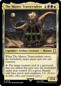 The Master, Transcendent (NM Foil) [Fallout]