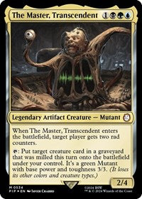 The Master, Transcendent (Surge Foil) (NM Foil) [Fallout]
