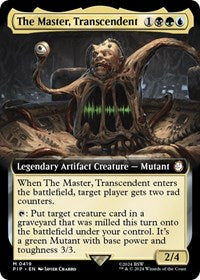 The Master, Transcendent (Extended Art) (NM Foil) [Fallout]