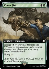 Power Fist (Extended Art) (NM Foil) [Fallout]