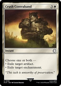 Crush Contraband (NM Foil) [Fallout]