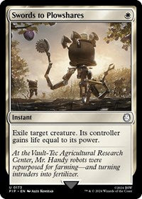 Swords to Plowshares (NM Foil) [Fallout]