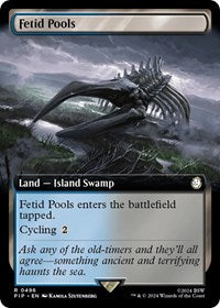 Fetid Pools (Extended Art) (NM Nonfoil) [Fallout]