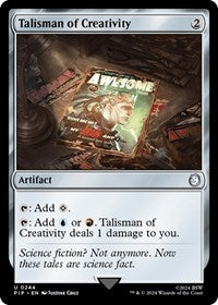 Talisman of Creativity (NM Nonfoil) [Fallout]
