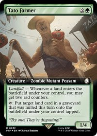 Tato Farmer (Extended Art) (Surge Foil) (NM Foil) [Fallout]