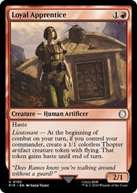 Loyal Apprentice (NM Nonfoil) [Fallout]