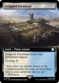 Irrigated Farmland (Extended Art) (NM Nonfoil) [Fallout]