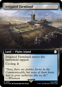 Irrigated Farmland (Extended Art) (Surge Foil) (NM Foil) [Fallout]