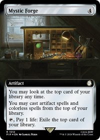 Mystic Forge (Extended Art) (Surge Foil) (NM Foil) [Fallout]
