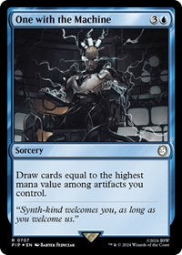 One with the Machine (Surge Foil) (NM Foil) [Fallout]