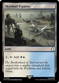 Skycloud Expanse (Surge Foil) (NM Foil) [Fallout]