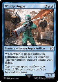 Whirler Rogue (Surge Foil) (NM Foil) [Fallout]