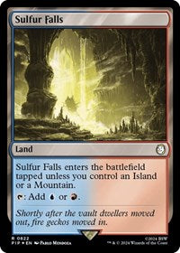 Sulfur Falls (Surge Foil) (NM Foil) [Fallout]