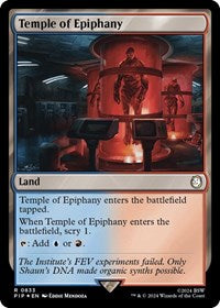 Temple of Epiphany (Surge Foil) (NM Foil) [Fallout]