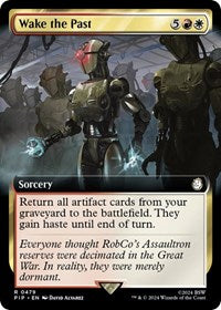 Wake the Past (Extended Art) (NM Nonfoil) [Fallout]
