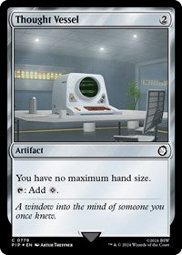 Thought Vessel (Surge Foil) (NM Foil) [Fallout]
