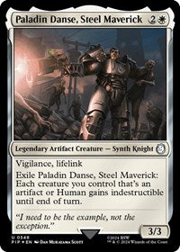 Paladin Danse, Steel Maverick (Surge Foil) (NM Foil) [Fallout]