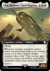 The Prydwen, Steel Flagship (Extended Art) (Surge Foil) (NM Foil) [Fallout]