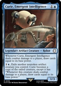 Curie, Emergent Intelligence (Surge Foil) (NM Foil) [Fallout]