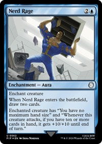 Nerd Rage (Surge Foil) (NM Foil) [Fallout]