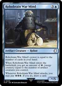 Robobrain War Mind (NM Nonfoil) [Fallout]