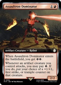 Assaultron Dominator (Extended Art) (NM Foil) [Fallout]