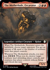 The Motherlode, Excavator (Extended Art) (NM Nonfoil) [Fallout]