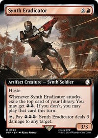 Synth Eradicator (Extended Art) (NM Nonfoil) [Fallout]