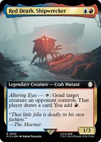 Red Death, Shipwrecker (Extended Art) (Surge Foil) (NM Foil) [Fallout]
