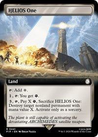 HELIOS One (Extended Art) (NM Foil) [Fallout]