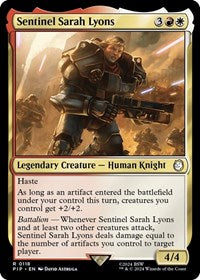 Sentinel Sarah Lyons (NM Foil) [Fallout]