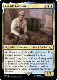 Arcade Gannon (Surge Foil) (NM Foil) [Fallout]