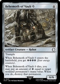 Behemoth of Vault 0 (NM Foil) [Fallout]