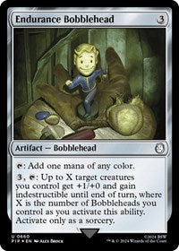 Endurance Bobblehead (Surge Foil) (NM Foil) [Fallout]