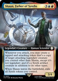 Shaun, Father of Synths (Extended Art) (Surge Foil) (NM Foil) [Fallout]