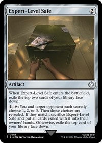 Expert-Level Safe (Surge Foil) (NM Foil) [Fallout]