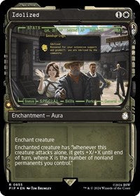 Idolized (Showcase) (Surge Foil) (NM Foil) [Fallout]