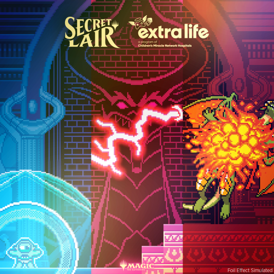 Secret Lair Drop Series: Pixel Perfect - Extra Life 2024 (Rainbow Foil Edition)