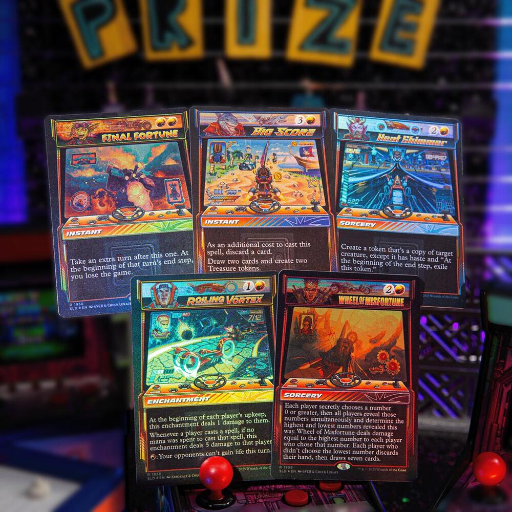 Secret Lair Drop: Arcade Racers - Rainbow Foil Edition